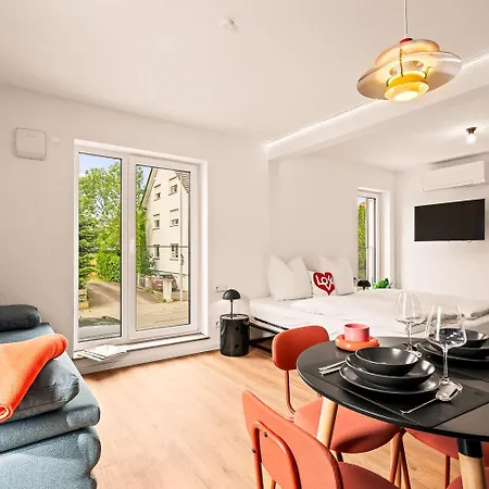 Einzimmer Wohlfühlapartment EINS klimatisiert Apartamento Friedrichshafen