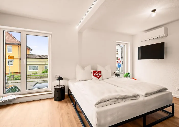 Einzimmer Wohlfuehlapartment Eins Klimatisiert פרידריכסהאפן