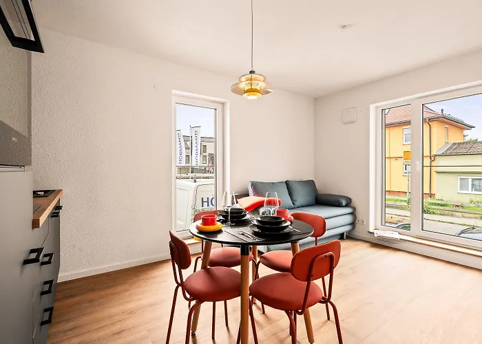 דירה Einzimmer Wohlfuehlapartment Eins Klimatisiert פרידריכסהאפן