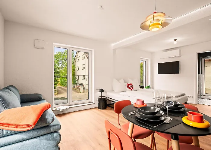 Einzimmer Wohlfuehlapartment Eins Klimatisiert דירה פרידריכסהאפן